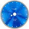 PRODIAMANT Disco da taglio diamantato Premium Turbo 250 mm x 30 mm con anello da 25,4 mm, disco da taglio diamantato da 250 mm