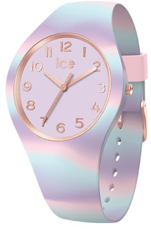 ICE-WATCH - Ice tie and dye Sweet Lilac - Rosa Damenuhr mit Plastikarmband - 022601 (Small)