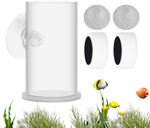 Fiskmat Automat Genomskinlig Akvarium Matskål