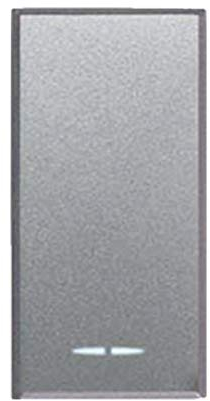 Interruttore Unipolare Illuminabile -Tasto Intercambiabile Ave Allumia 443001