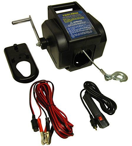 AB Tools 12v Trailer/Boat/Caravan/Trailer/Car Winch Tow Bar Cable Hook TE580