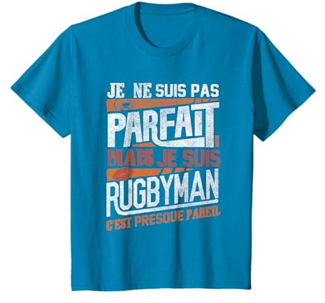Maillot Rugby Homme Enfants Cadeau Joueur De Rugby T-Shirt