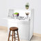 habeig Sekretär, Kommode, Flurschrank, Büroschrank mit Klappe und 2 Türen, Schublade, Weiss, 111x82x40cm (HxBxT), Modern