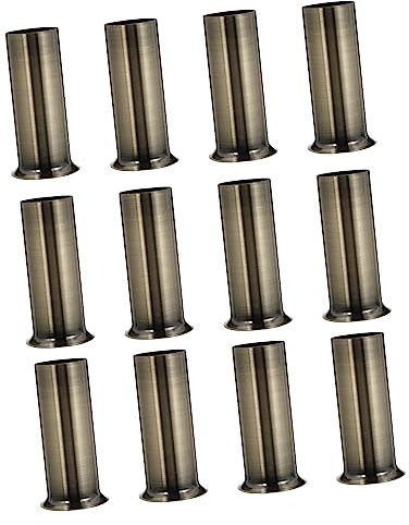 DONFAMDS Funda Para Base De Lámpara De Araña 30x80mm Hierro Material Para Candelabros Decorativos Cubierta Antigoteo 12 Piezas Para Reemplazo y Uso Lámparas Colgantes