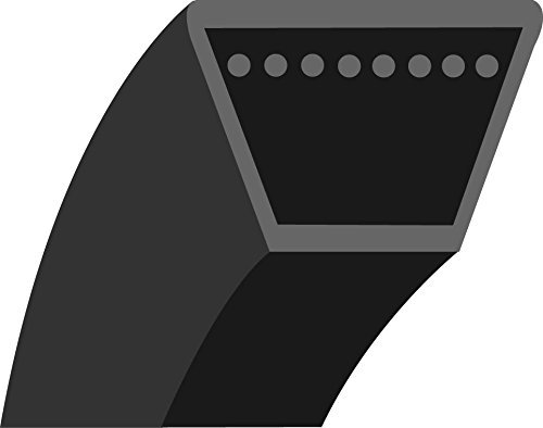 GREENSTAR Keilriemen glatt Trapezform John Deere, schwarz, 489175