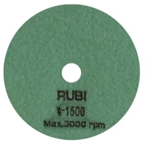 Rubi - Disco Diamante Para Pulir Seco Ø100 Mm - Grano #1500 (62975)