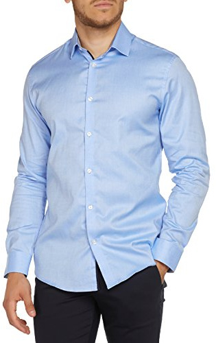 SELECTED HOMME Men's SHDONENEW-Mark Shirt LS NOOS Business, Blue (Light Blue), XXL