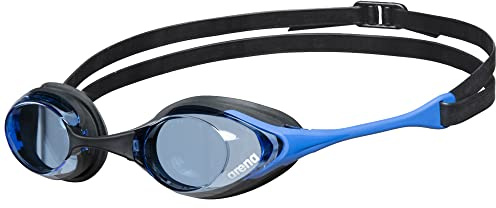 ARENA Cobra Original Swipe Unisex Adult Racing Swimming Goggles, Swimming Pool Goggles with UV Protection Anti-Fog Lenses, 4 Interchangeable Nose Bridges