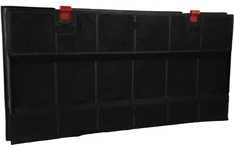 vhbw Filtre à charbon actif compatible avec AEG DF 6260-ml, DF-6260-ML/1, DF6260ML/1, DF6162B/CH, DF6260-ML, DF6260-ML/1 hotte aspirante