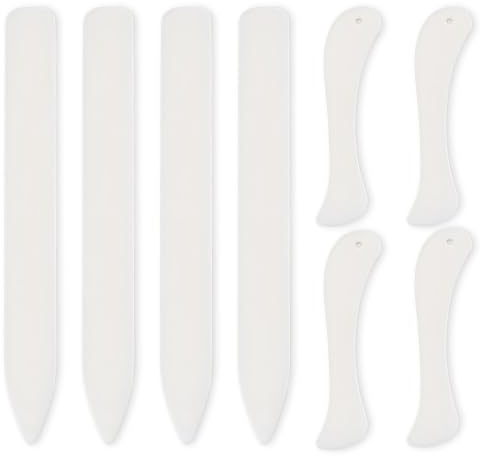 8PCS Bone Folder Set, Paper Creaser Tools for Bookbinding Scoring & Folding