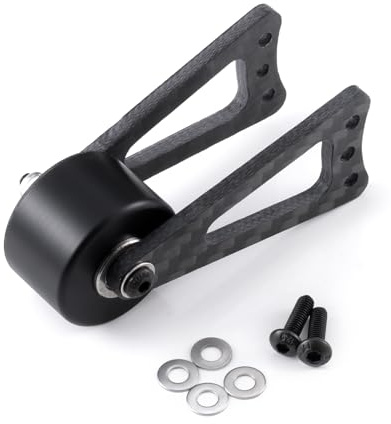 Runup Carbon Fiber Adjustable Front Wheelie Bar Kit for 57409 Lunch Box RC Car Upgrade Parts