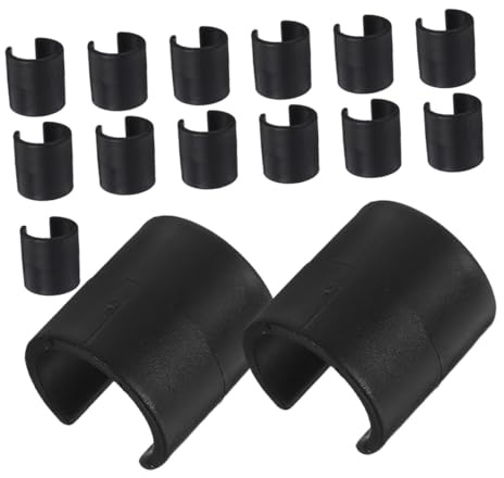 Alipis 15 piezas Clips para Banderas de Esquina Accesorios para Entrenamiento de Fútbol Sujeción Segura para de Marcadores Adecuados para Prácticas Deportivas Interiores y Exteriores