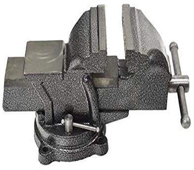 Morsa da Banco girevole da 100mm corpo acciaio con incudine banco da lavoro