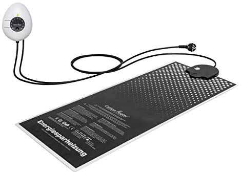 T.B.D. Carbon Heater Classic - Calentador para cama de agua (240 W, bajo consumo, diseño plano)