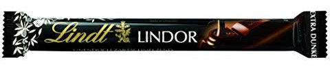 Lindt & Sprüngli Lindor Stick Dark 60%, Edelbitter-Schokolade mit zartschmelzender Füllung, glutenfrei, 12er Pack (12 x 37 g)