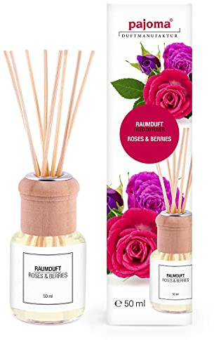 pajoma Raumduft Roses & Berries, 1er Pack (1 x 50 ml) in Geschenkverpackung