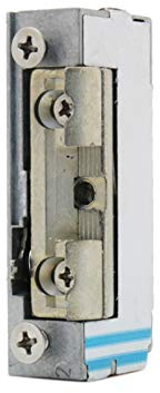 DORCAS elektrischer Türöffner D-99.2/ND.U2/FLEX mit ausgeklinktem Fallenteil, Metall, Silber, 16 mm Breite, 25.2 mm Tiefe, 66 mm Höhe, Oberflächenmontiert, Türschließer