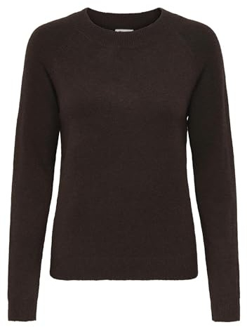 Onlrica Life L/S Jersey KNT Noos, Pastel de Chocolate, L