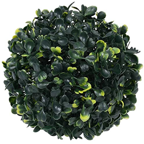 Generico Sfere di Bosso Artificiale 4 pz 12 cm,Casa e Giardino,Arredo,Flora Artificiale,Verde,0.3 kg,315467