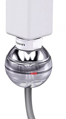 Riscaldamento termostato, riscaldatore ad immersione, riscaldatore per asciugamani Modello REG2 600 Watt cromo Cavo diritto senza spina