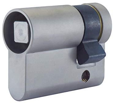 Halbzylinder(30/10) mit 8mm Vierkant innenliegend