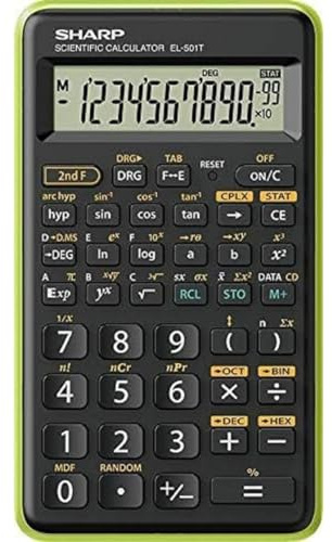 SHARP EL501TBGR Scientific Calculator