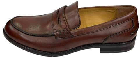 Valleverde Mocassini Uomo 17902 in Pelle Brown EU 43
