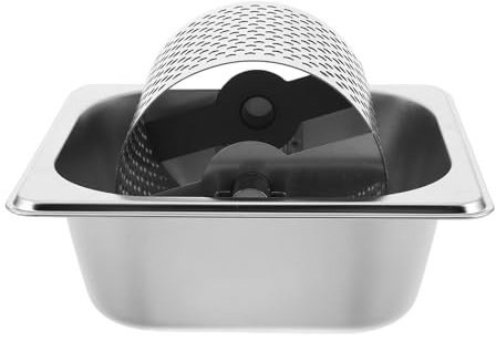 SEWACC Rouleau à Beurre en Acier Inoxydable 1 L Support Distributeur Professionnel pour Hamburgers Pâtisseries – Outil Cuisine Polyvalent pour Barbecue Pique-Niques et Cuisson