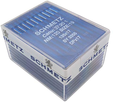 AGO SCHMETZ -100 Schmetz 135 x 17 DPX17 SY3355 aghi per macchina da cucire industriale DPX17 (Schmetz DPX17 18/110)