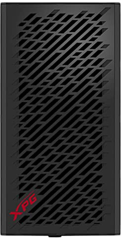 XPG Valor AIR Châssis de Tour intermédiaire Noir – Le kit Comprend 4 Ventilateurs Vento 120 | Boîtier PC Mini-ITX, Micro-ATX, ATX | Verre trempé de 3 mm | 7 emplacements PCIe – 2 Plateaux HDD/SSD de
