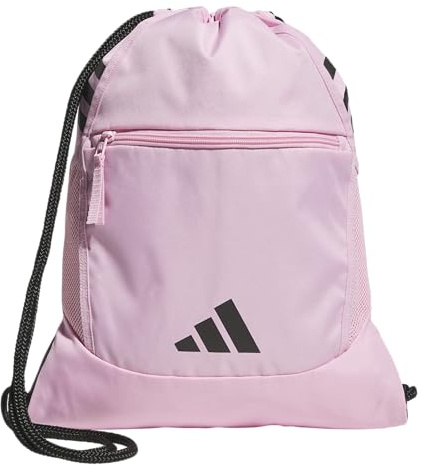 adidas Stadium Sackpack – Drawstring Backpack for Sports, Small Gym Bag, 13L
