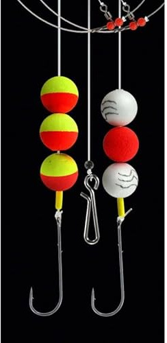 Jenzi Brandungsvorfach Dega Surf 6 Rot Weiß