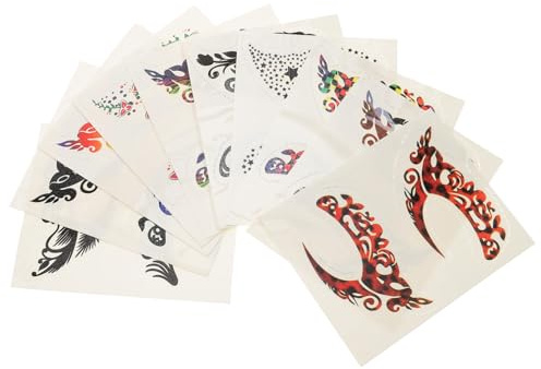 WEKADRIN 10paia Adesivi Per Eyeliner Adesivi Temporanei Per Trucco Occhi Decalcomanie Per Eyeliner Occhi