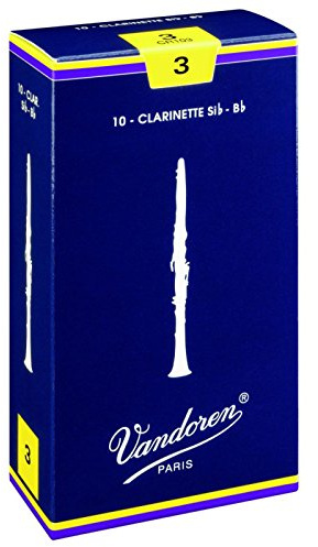Vandoren Traditional Bb clarinet reeds, box of 10 - Strength 3,5