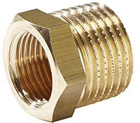 H2O-Flex® Gewindefitting, Messing Fitting, 3/4 IG x 1 1/2“ AG Reduzierung
