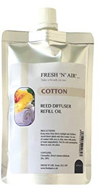 FRESH N AIR Reed Diffuser Refill Oil 100ml (Cotton)
