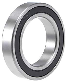 sourcing map Kugellager 6010-2RS 50x80x16mm doppelt abgedichtete Karbonstahllager