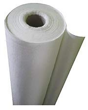 TeichVision Toile de protection pour bassin, piscine et piscine, non-tissé de protection pour bassin, piscine et piscine, non-tissé 300 g/m², 10 m x 2 m, blanche