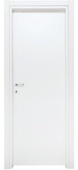 Kimono Casa - Porta Interna Bianca Liscio Reversibile 210 x 80