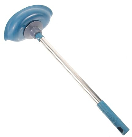Kisangel Sturalavandini con Manico Ventosa Resistente per Bagno e Cucina Strumento Anti-intasamento Durevole e Facile da Impugnare per Scollegare Scarichi di Lavandini Wc e Lavabi in Casa