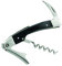 Herbertz Sommelier Kellnermesser, Pakkaholz-Schalen Messer, grau, M
