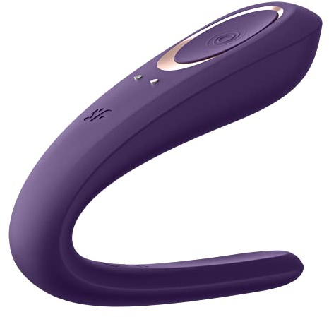 Vibrador para parejas Satisfyer Double Classic | Resistente al agua (IPX7) | Tecnología de batería potente | Vibraciones intensas | juguetes sexuales para parejas | Estimulador erótico para mujeres