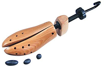 Movi Extender - Élargit chaussures en bois. Utile pour élargir les chaussures trop serrées, en fonction de leurs propres besoins, couleur bois, femme - L - 39/40