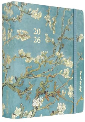 Kokonote Agenda 2026 Settimanale Idole Van Gogh - Agenda 2026 16,5 x 20 cm: Copertina Rigida, 2 Segnalibri e Stickers | Planner e agende: Universitaria e lavoro (17 mesi)