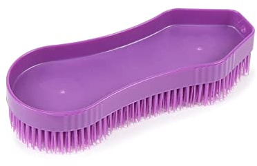 Shires Detangler Brush-Purple One Size