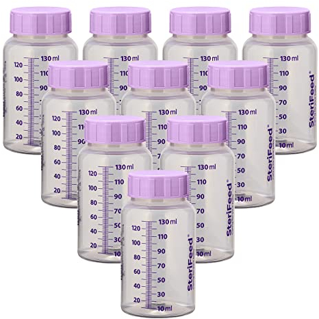 Sterifeed Baby Bottle, Disposable, Sterile, 130ml, Pack of 10