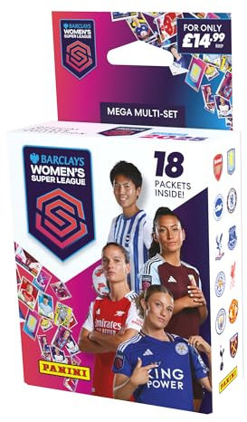 Barclays Women's Super League Official Sticker Collection 2025 - Mega Multiset