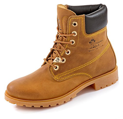 Panama Jack Panama 03, Botas Clasicas Mujer, Amarillo Vintage Napa, 38 EU