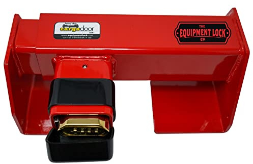 Equipment Lock Heavy Duty Cargo Door Lock - Powder Coated Steel Shipping Container Lock - Maximum Security Semi Trailer Door Lock - Semi Truck Accessories and Trailer Security (Combination)