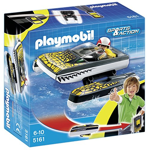 Playmobil - 5161 - Jeu de Construction - Bateau Rapide à Emporter